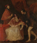 Il papa Paolo III e i suoi nipoti - Tiziano — vista dell’opera