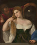 Ritratto di una donna al suo toilette - Tiziano — vista dell’opera