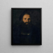 Ritratto di Pietro Aretino - Tiziano — quadro incorniciato alla parete