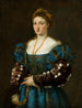 Ritratto di una Dama La Bella - Tiziano — vista dell’opera