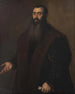 Ritratto del mercante e collezionista di Norimberga Willibald Imhoff l'Anziano 1519-1580 - Tiziano — vista dell’opera