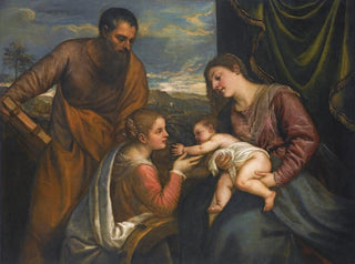 Titian - The Madonna And Child With Saints Luke And Catherine Of Alexandria.webp