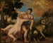 Venere e Adone - Tiziano — vista dell’opera