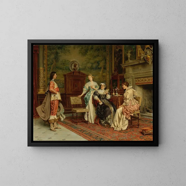L'Introduction - Tito Conti — quadro incorniciato alla parete