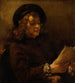 Titus van Rijn, il figlio dell'artista che legge - Rembrandt van Rijn — vista dell’opera