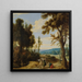 Tobias e l'angelo - Jasper van der Laanen — quadro incorniciato alla parete