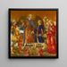 Tobias e tre arcangeli - Neri di Bicci — quadro incorniciato alla parete