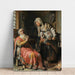Riproduzione del dipinto Tobit e Anna con il bambino - Rembrandt van Rijn
