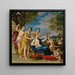 Toilette di Venere - Francesco Albani — quadro incorniciato alla parete