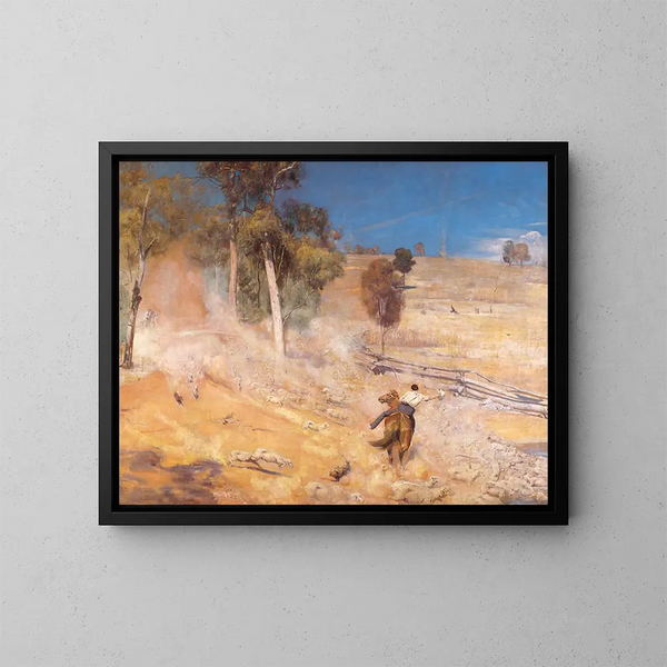Une échappée - Tom Roberts — quadro incorniciato alla parete