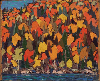 Fogliame autunnale - Tom Thomson — vista dell’opera