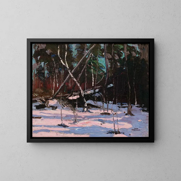 Neve precoce nel parco Algonquin - Tom Thomson — quadro incorniciato alla parete