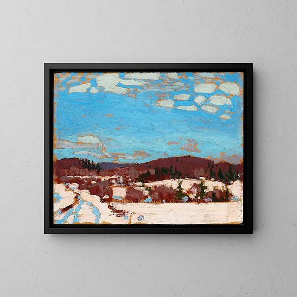 Primavera precoce - Tom Thomson — quadro incorniciato alla parete