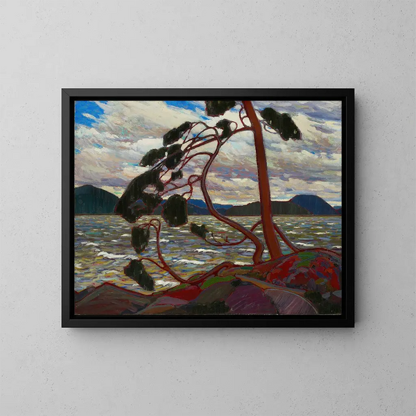 Le Vent d'Ouest - Tom Thomson — quadro incorniciato alla parete