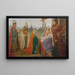 L'Adorazione dei Magi - Tom von Dreger — quadro incorniciato alla parete