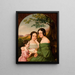 Ritratto di tre sorelle della famiglia Hausner - Tomasz Tyrowicz — quadro incorniciato alla parete