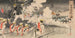 Truppe che camminano da Weonsan a Pyeongyang e la battaglia feroce tra due eserciti - Tomita Shōkō — vista dell’opera