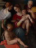 Sacra Famiglia con il Matrimonio mistico di Santa Caterina - Tommaso d'Antonio Manzuoli — vista dell’opera