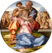 Tondo Doni - Michelangelo — vista dell’opera