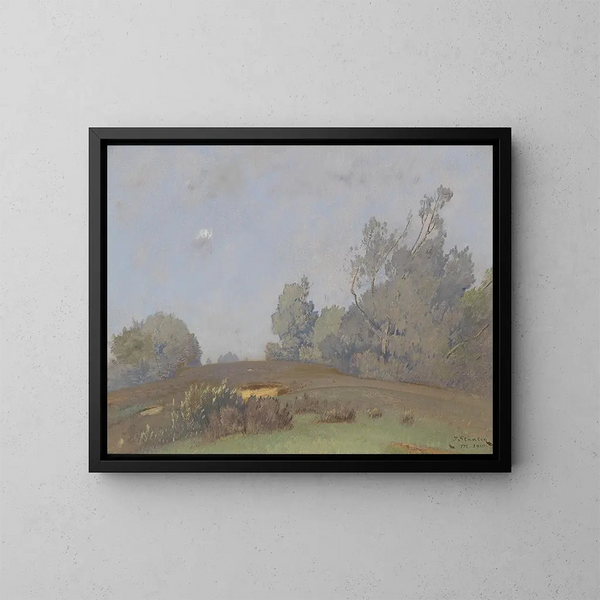 Paesaggio - Toni von Stadler — quadro incorniciato alla parete