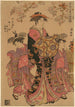 Premier devoir di Hiinagata Wakana Hiinagata Wakana no Hatsumoy - Torii Kiyonaga — vista dell’opera