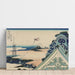 Riproduzione del dipinto Toto Asakusa Honganji - Katsushika Hokusai