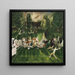 Torneo di tennis - George Wesley Bellows — quadro incorniciato alla parete