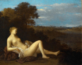 Diane au repos - Toussaint Gelton — vista dell’opera