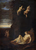 Satyre espionnant la nymphe Antiope endormie - Toussaint Gelton — vista dell’opera