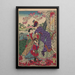 L'Album de Nishikie Pl09 - Toyohara Chikanobu — quadro incorniciato alla parete