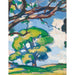 Riproduzione del dipinto Trees, Douglas Hall - Samuel John Peploe