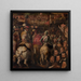 Triomphe per la guerra contro Siena - Giorgio Vasari — quadro incorniciato alla parete