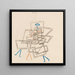 Tre nella confusione - Paul Klee — quadro incorniciato alla parete