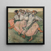 Tre ballerine russe - Edgar Degas — quadro incorniciato alla parete