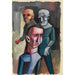 Riproduzione del dipinto Tre uomini, senza data (circa 1935) - Karl Wiener