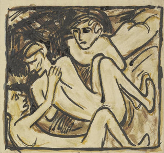 Trois nus allongés - Christian Rohlfs
