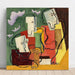 Riproduzione del dipinto Tre personaggi - Louis Marcoussis