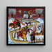 Trzech Budrysw - Helena Schramm — quadro incorniciato alla parete
