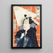 Una celebrazione del coraggio - Tsukioka Yoshitoshi — quadro incorniciato alla parete