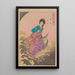 Change s'enfuit vers la lune - Tsukioka Yoshitoshi — quadro incorniciato alla parete
