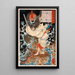 Gongsun Sheng le dragon dans les nuages - Tsukioka Yoshitoshi — quadro incorniciato alla parete