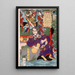 Héros del roman Suikoden - Tsukioka Yoshitoshi — quadro incorniciato alla parete