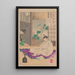 Hidetsugu en exil - Tsukioka Yoshitoshi — quadro incorniciato alla parete