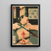 Horii Tsuneemon crucifié - Tsukioka Yoshitoshi — quadro incorniciato alla parete