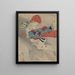 Ibaraki - Tsukioka Yoshitoshi — quadro incorniciato alla parete