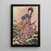 Jga hongetsu - Tsukioka Yoshitoshi — quadro incorniciato alla parete