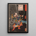 Jiang Wu Shbu et l'éléphant - Tsukioka Yoshitoshi — quadro incorniciato alla parete
