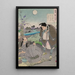 Matsuo Bashō - Tsukioka Yoshitoshi — quadro incorniciato alla parete
