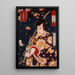 Brume L'attore Ichikawa Sadanji nel ruolo di Hoshikage Tsuchiemon - Tsukioka Yoshitoshi — quadro incorniciato alla parete