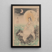 Lune de la mer du Sud Nankai no tsuki - Tsukioka Yoshitoshi | Reproduction — quadro incorniciato alla parete